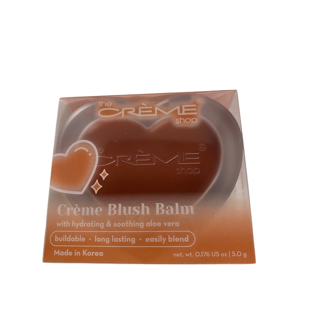 The Creme Shop Creme Blush Balm Teddy‎ Bear Aloe Vera Buildable Long Lasting